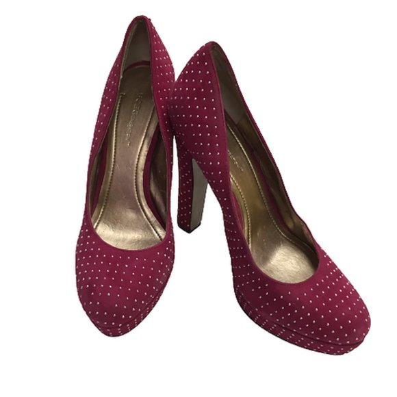 BCBG Size 9.5 Maxazria Heels with Diamond Studs - Picture 8 of 8